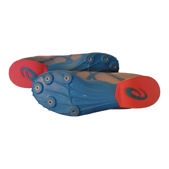 Asics Womens Size 7.5 Hyper Rocket Girl Track & Field Shoes Grey Blue - Picture 4 of 5